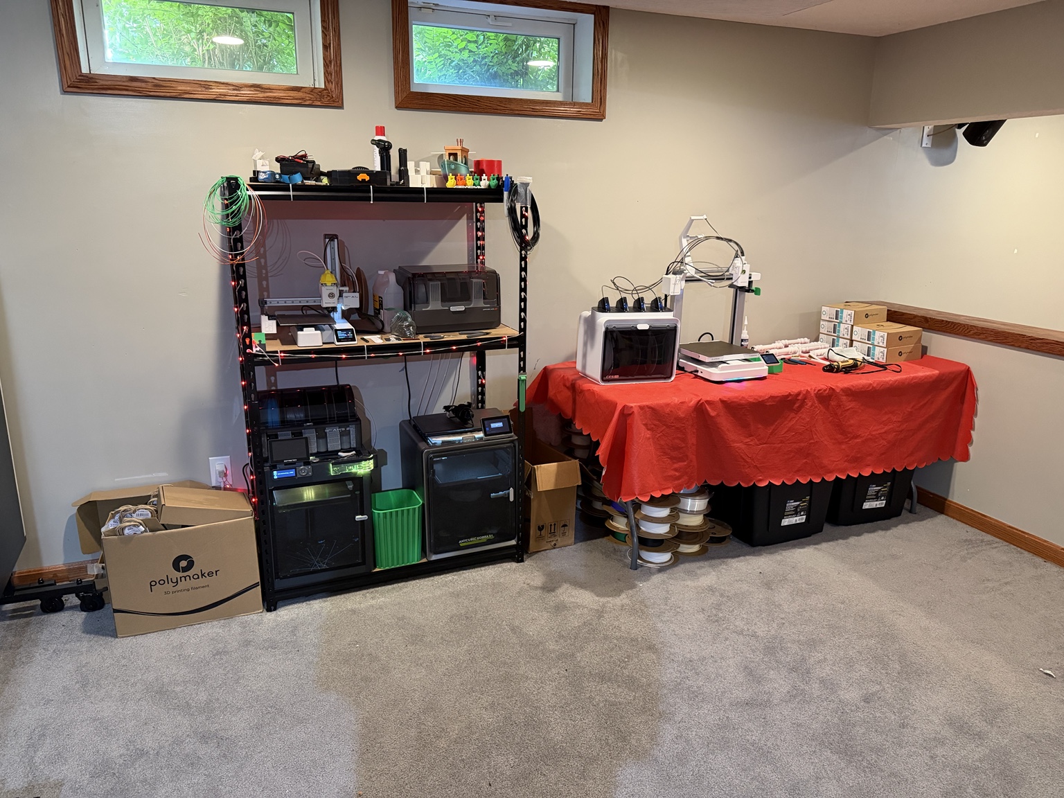 LP3D printer setup
